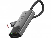 LINQ Connects Aluminium USB-C naar 2.5 Gigabit Ethernet adapter