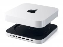 Satechi Aluminium Mac Mini/Mac Studio Stand & USB-C Hub - Zilver