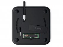 Satechi USB-C Stand Hub & SSD Enclosure Mac Mini/Mac Studio - Zilver