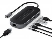 Satechi USB4 Multiport Adapter Dock met 2,5G Ethernet & 8K HDMI