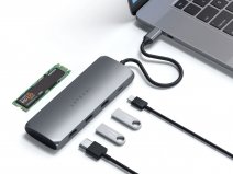 Satechi USB-C Hybrid Multiport Adapter Hub met SSD Enclosure