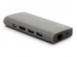 LMP USB-C Travel Dock Space Grey - HDMI VGA MD Ethernet SD
