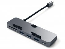 Satechi Clamp Hub Pro iMac USB-C Hub Multi-Port Adapter - Space Grey