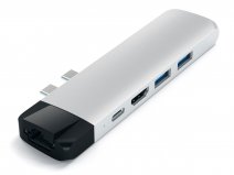 Satechi USB-C Pro Hub Ethernet voor MacBook Pro - Zilver