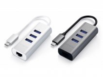 Satechi USB-C 2in1 Hub - USB en Ethernet