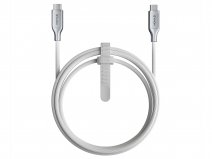 Nomad Kevlar Cable USB-C naar USB-C Kabel 240W - 150cm - Wit