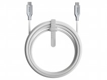 Nomad Kevlar Cable USB-C naar USB-C Kabel 240W - 300cm - Wit