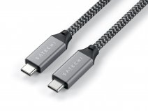 Satechi USB4 USB-C oplaadkabel - 25cm - Thunderbolt 4 compatible