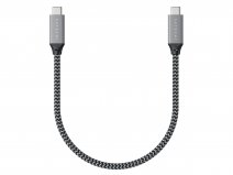 Satechi USB4 USB-C oplaadkabel - 25cm - Thunderbolt 4 compatible