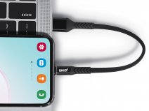 USB naar USB-C Kabel Kort 20cm - Nylon Geweven