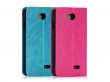 Fashion Color Bookcase - LG F60 hoesje
