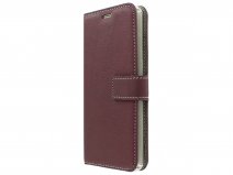 Deluxe Bookcase Flipcase - LG G6 hoesje (Aubergine)