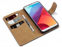 CaseBoutique Classic Bookcase Flipcase - LG G6 hoesje