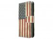 Vintage USA Flag Book Case Hoesje voor LG L Fino