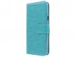 Boekmodel Wallet Bookcase Turquoise - LG Q6 hoesje