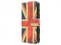 Vintage GB Flag Book Case - Microsoft Lumia 550 hoesje