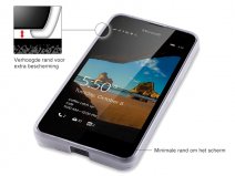 Doorzichtige TPU Case - Microsoft Lumia 550 hoesje