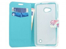 Mandela Book Case Hoesje voor Microsoft Lumia 640