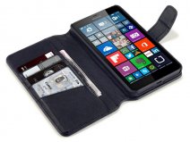 CaseBoutique Leather Wallet Case - Hoesje voor Microsoft Lumia 640 XL