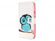 Sleepy Owl Book Case - Hoesje voor Motorola Moto G2