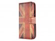 Vintage GB Flag Book Case Hoesje voor Motorola Moto G 2014