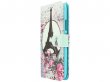 Retro Paris Bookcase Wallet - Motorola Moto G5 hoesje