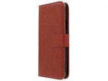 Bookcase Wallet Bruin - Motorola Moto G5 Plus hoesje