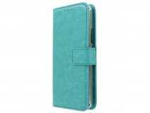 Bookcase Turquoise - Motorola Moto G5 Plus hoesje