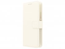 Bookcase Wallet Wit - Motorola Moto G5 Plus hoesje