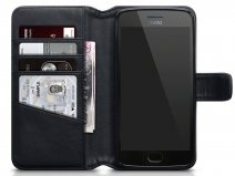CaseBoutique Leather Bookcase - Leren Moto G5 Plus hoesje