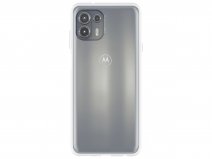 Just in Case Crystal Clear TPU Case - Motorola Edge 20 Lite hoesje