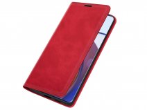 Just in Case Slim Wallet Case Rood - Motorola Edge 30 Fusion hoesje