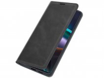 Just in Case Slim Wallet Case Zwart - Motorola Edge 30 hoesje