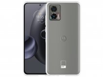 Just in Case Crystal Clear TPU Case - Motorola Edge 30 Neo hoesje