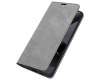 Just in Case Slim Wallet Case Grijs - Motorola Edge 30 Neo hoesje