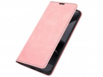 Just in Case Slim Wallet Case Roze - Motorola Edge 30 Neo hoesje
