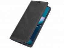 Just in Case Slim Wallet Case Zwart - Motorola Edge 30 Pro hoesje