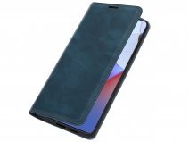 Just in Case Slim Wallet Case Blauw - Motorola Edge 30 Ultra hoesje