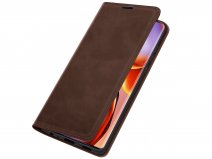 Just in Case Slim Wallet Case Bruin - Motorola Edge 40 Pro hoesje