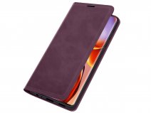Just in Case Slim Wallet Case Paars - Motorola Edge 40 Pro hoesje