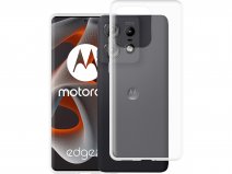 Just in Case TPU Case Doorzichtig - Motorola Edge 50 Pro hoesje