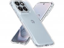 CaseBoutique Camera Cover TPU Case Doorzichtig - Motorola Edge 70 Fusion hoesje
