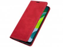 Just in Case Slim Wallet Case Rood - Motorola Moto E13 4G hoesje