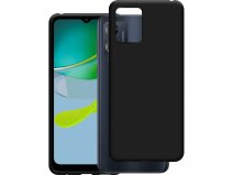 Just in Case TPU Case Zwart - Motorola Moto E13 4G hoesje