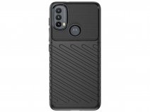 Just in Case TPU Rugged Grip Case - Motorola Moto E20/E30/E40 hoesje