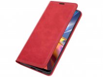 Just in Case Slim Wallet Case Rood - Motorola Moto E32/E32s hoesje