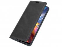 Just in Case Slim Wallet Case Zwart - Motorola Moto E32/E32s hoesje
