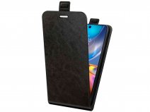 Just in Case Flip Case Zwart - Motorola Moto E32/E32s hoesje