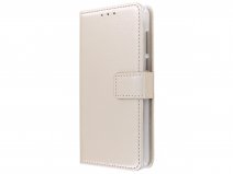 Bookcase Mapje Goud - Motorola Moto E6 Play hoesje