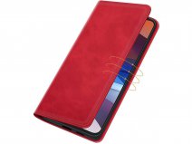 Just in Case Magnetic BookCase Rood - Motorola Moto E7i Power hoesje